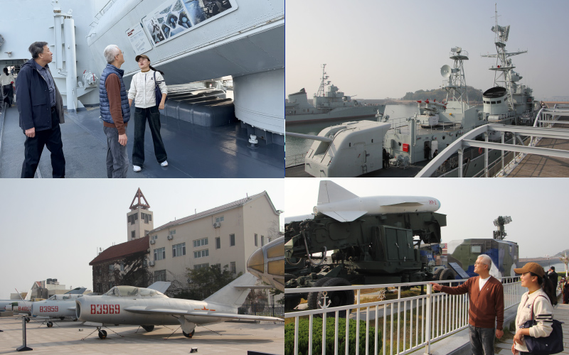 參觀中國(guó)人民解放軍海軍博物館
